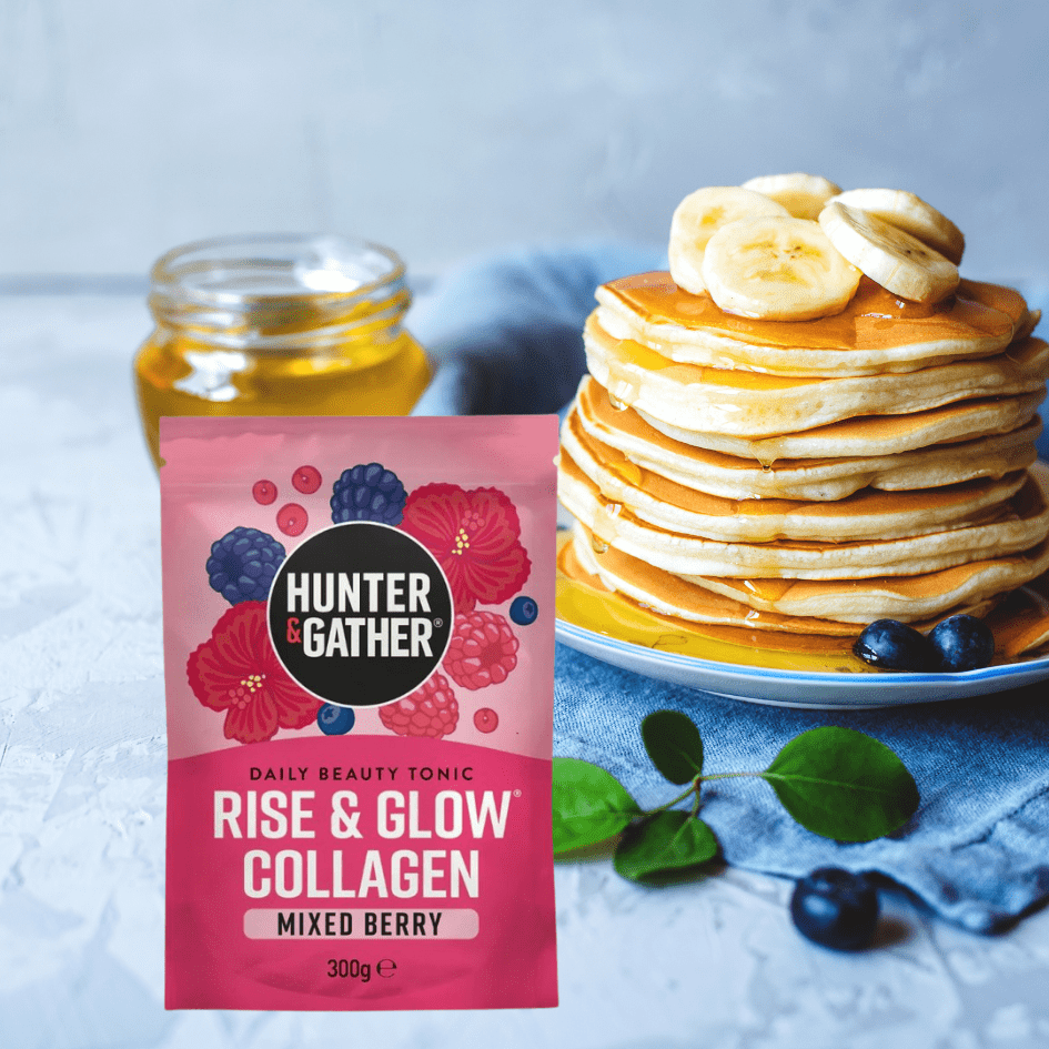 Banánové lívance s kolagenem